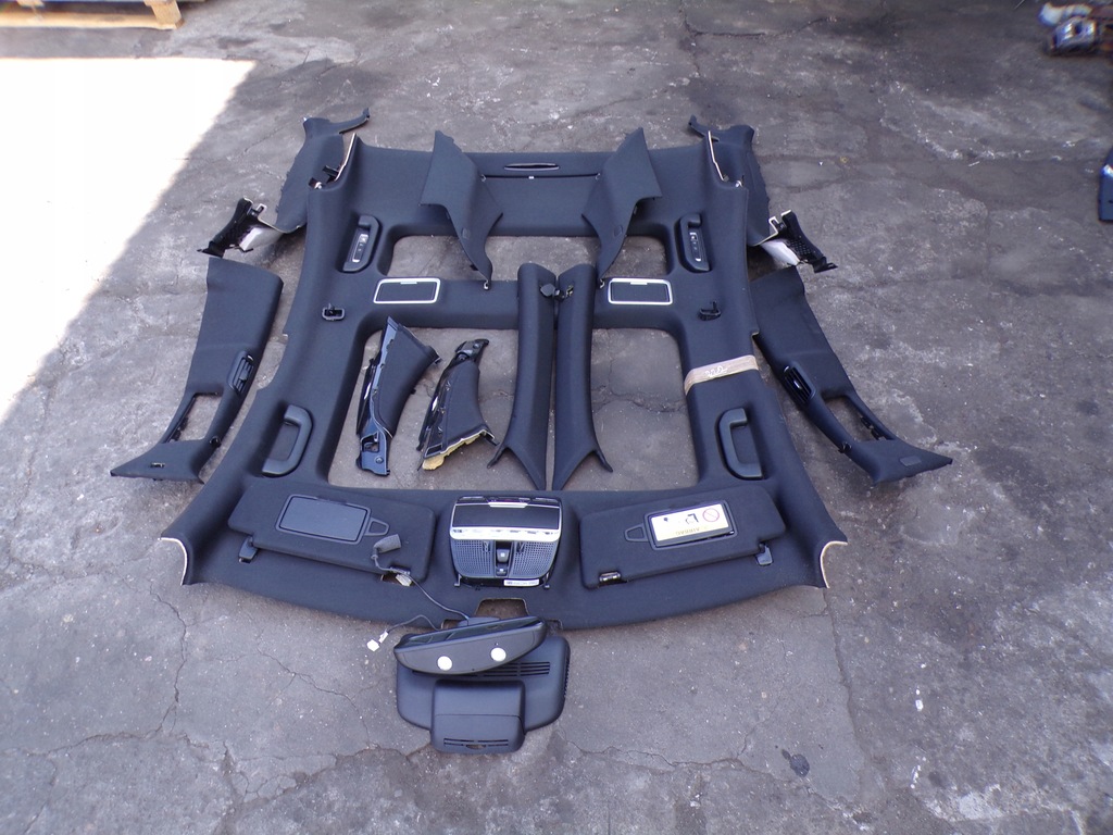 фото №1, Стеля czarna amg mercedes w222 панорама комплектна