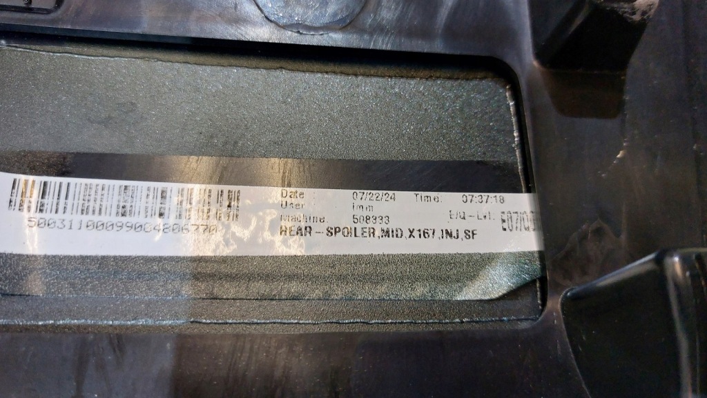 Спойлер спойлер крышки задний  mercedes gls ii w167 x167 19r amg a1677900500 Недорого