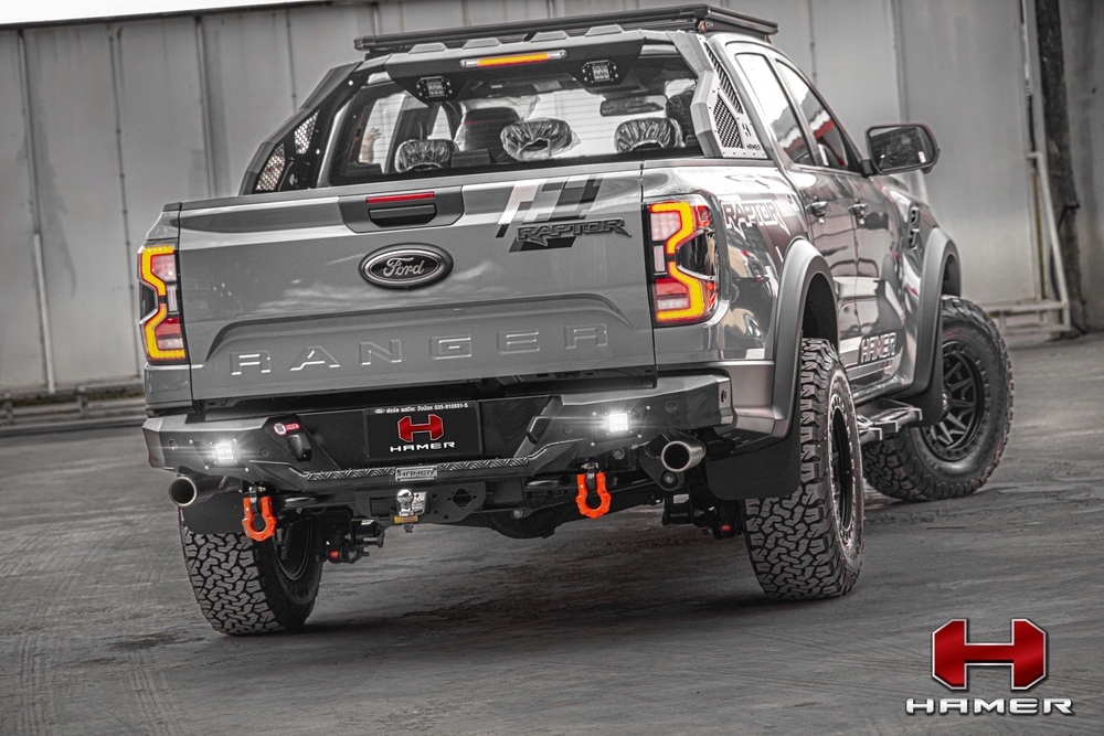 фото №11, Бампер задний стальной offroad hamer nova ford ranger raptor 2022-