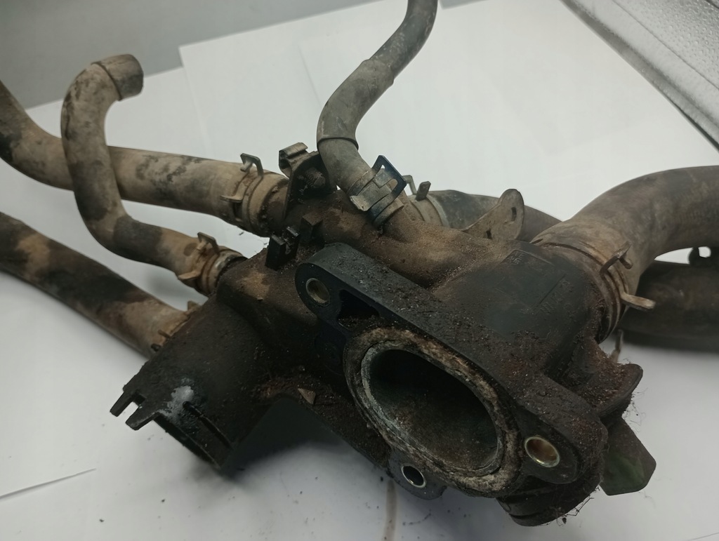 фото №6, Корпус термостата патрубок 1.0 8v mpi auc vw lupo polo arosa ibiza cordoba
