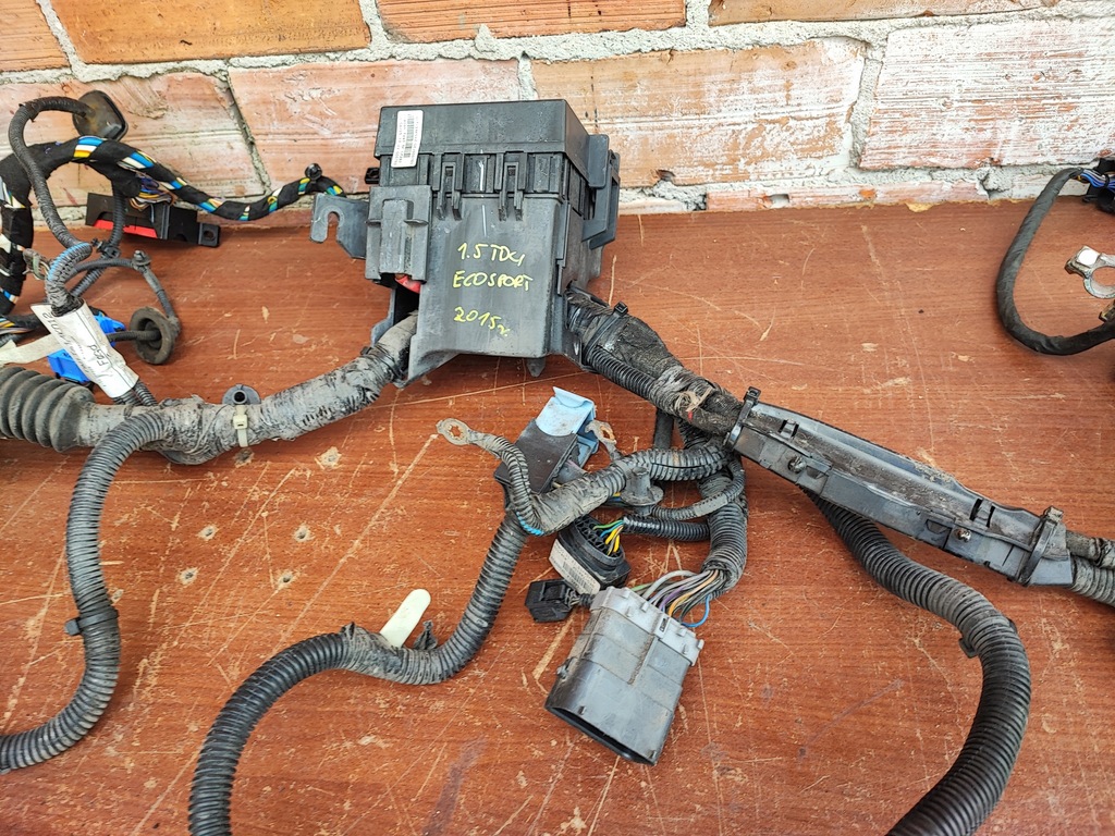 фото №9, Ford ecosport 2 1.5 tdci джгут двигуна електропроводка dn1t-14k012-de