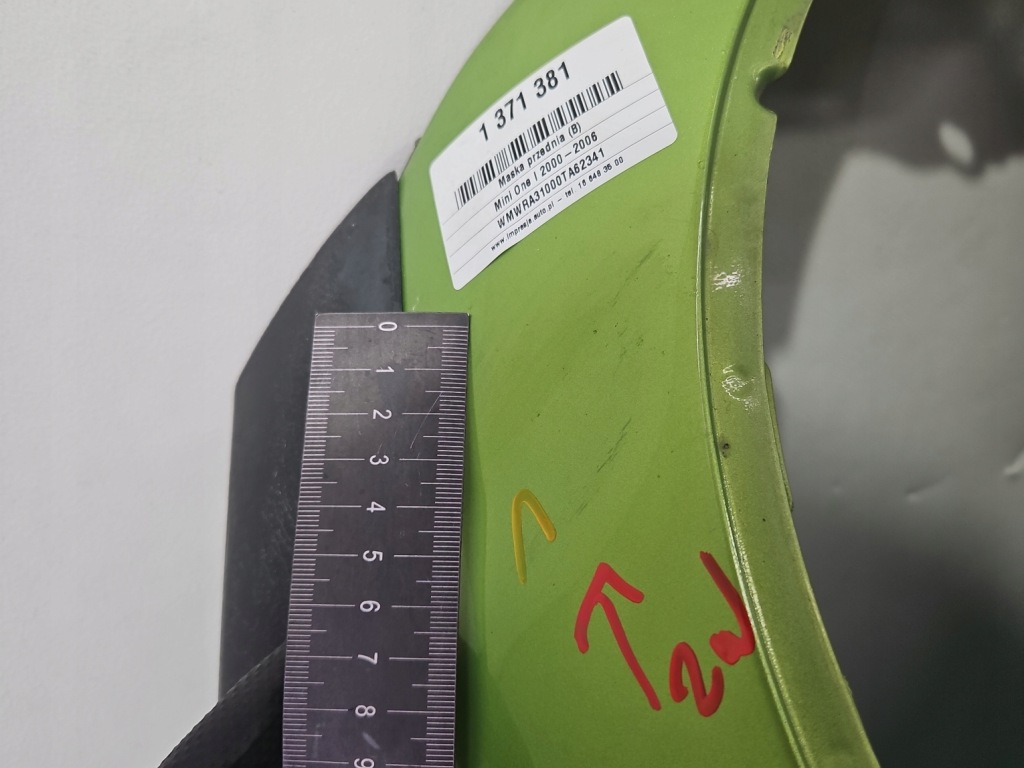 Капот передня mini one 1 r50 00-06 Доставка