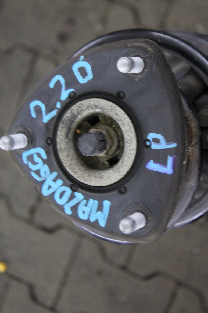 фото №6, Амортизационная стойка поворотный кулак левый перед mazda 6 gj 2.2 d