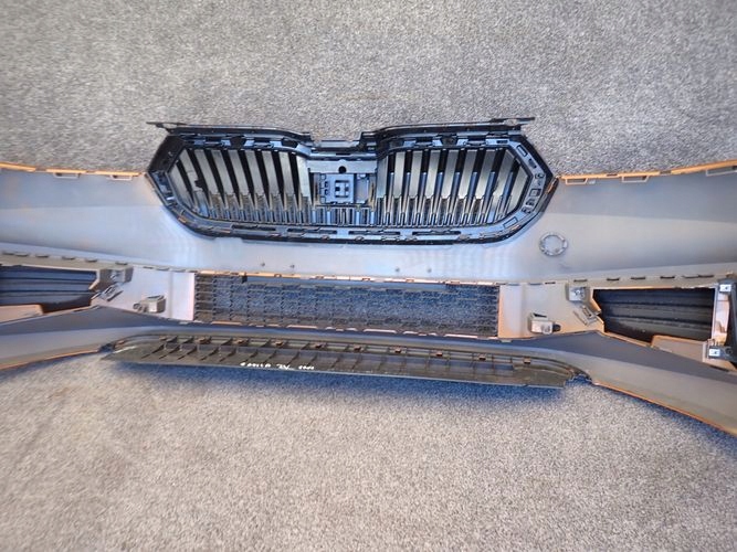 фото №6, Skoda fabia iv бампер передній перед впуск повітря