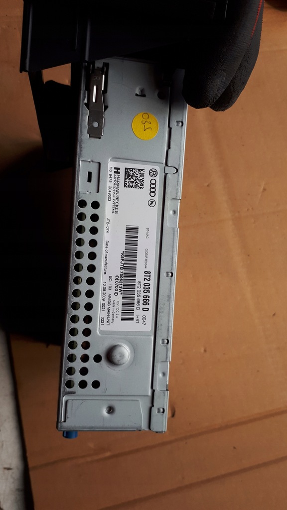 фото №6, Навигация gps audi оригинальный номер 8t2035666d