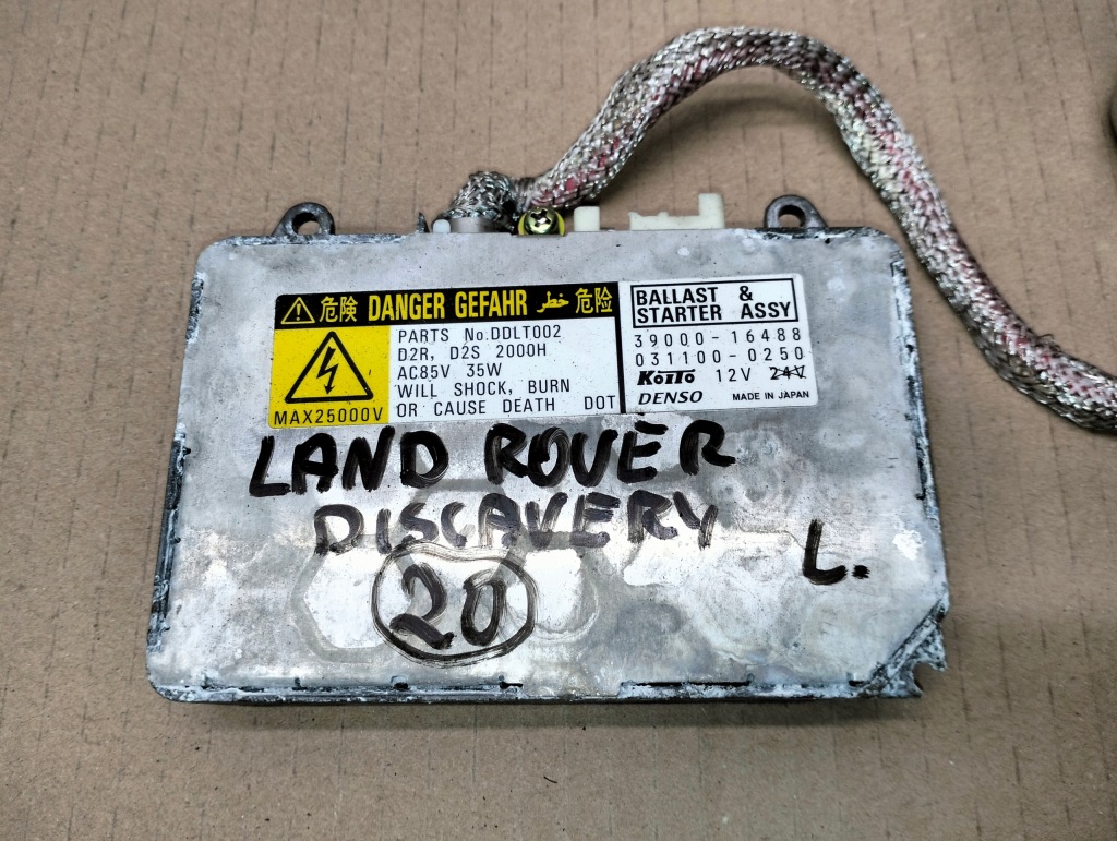 фото №6, Преобразователь ксенон d2r d2s land rover discovery 3 iii 2004-2009 оригинал