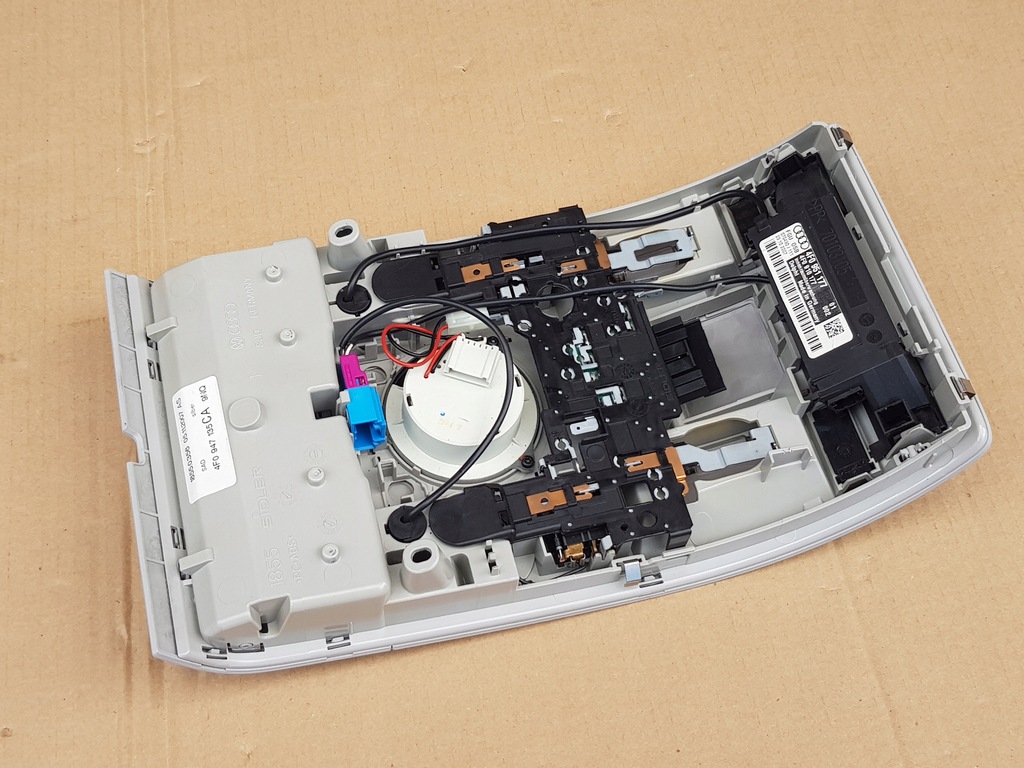 фото №12, Лампа стельовий + перемикач люк / audi a6 c6 - перевірений