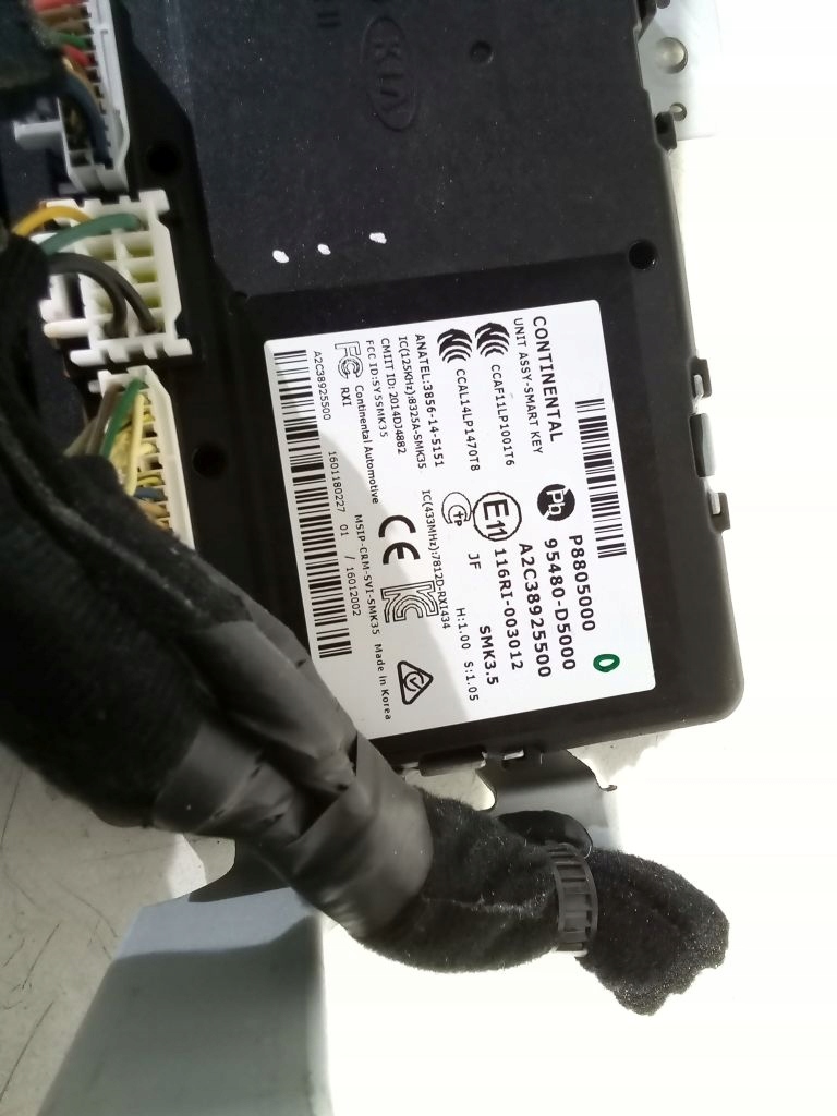 фото №4, Kia optima iv модуль smart key 95480-d5000
