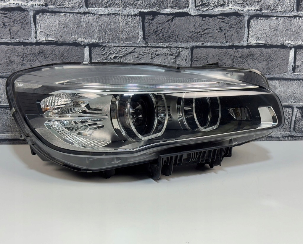 фото №3, Bmw f45 f46 ліва лампа перед led комплектна