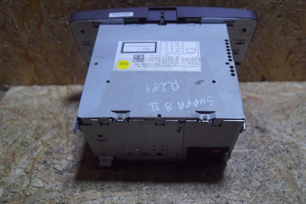 фото №11, Радіо cd skoda superb ii lift 3t0035161j