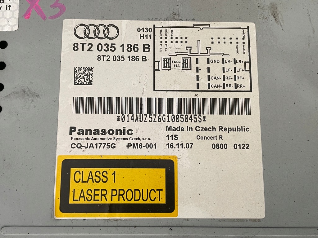 фото №5, Audi a5 8t coupe 2007- динамик левый правый задняя обычный