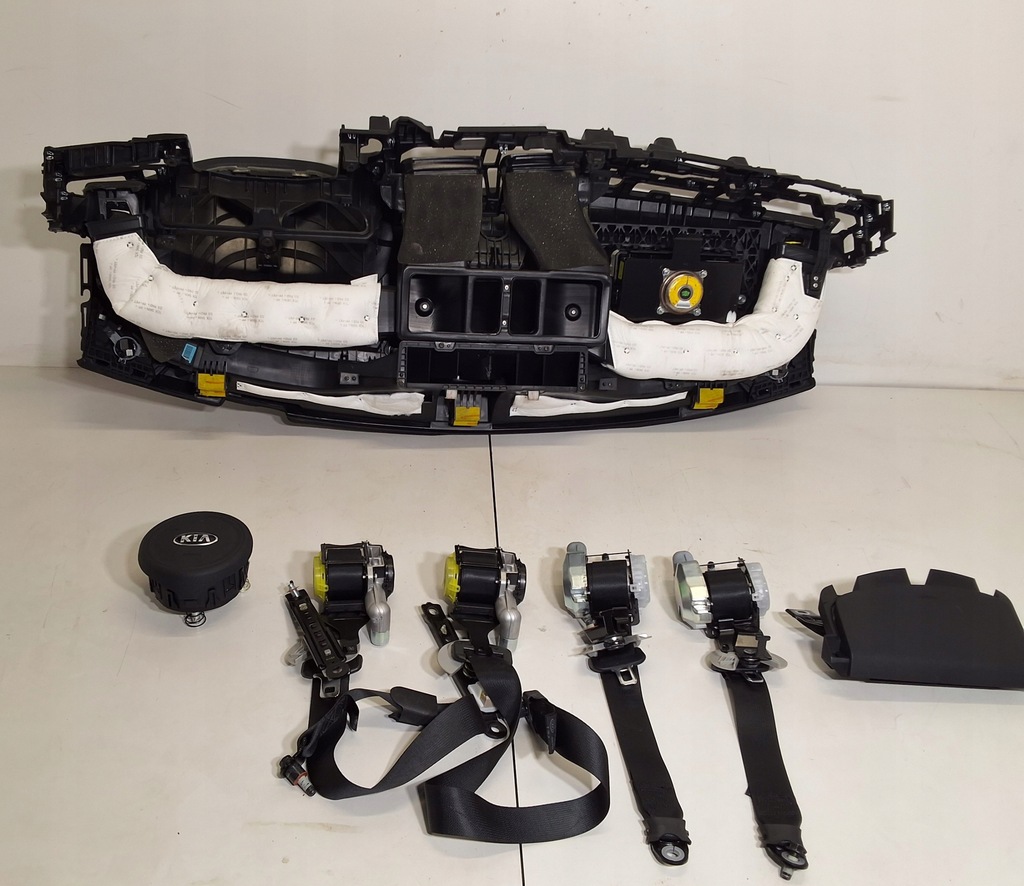 фото №9, Kia niro i plug in подушка безопасности консоль приборная панель приборная панель комплект ремни подушки безопасности