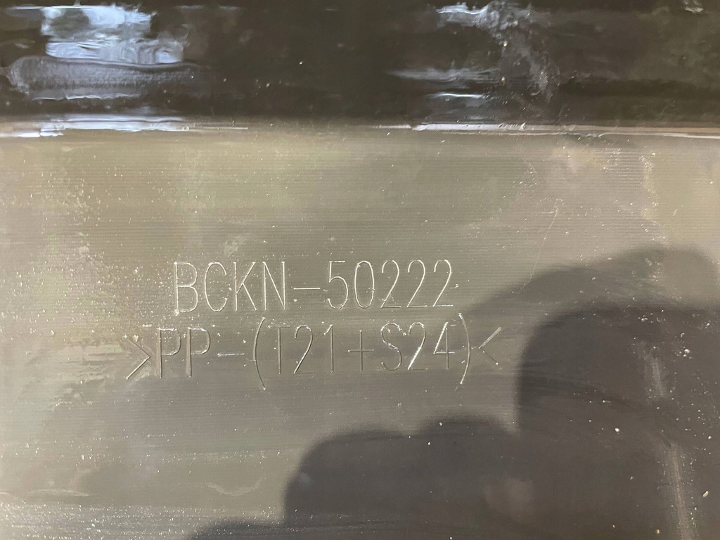 фото №9, Mazda 3 bp iv 4 19- hb диффузор накладка молдинг бампер задняя задний