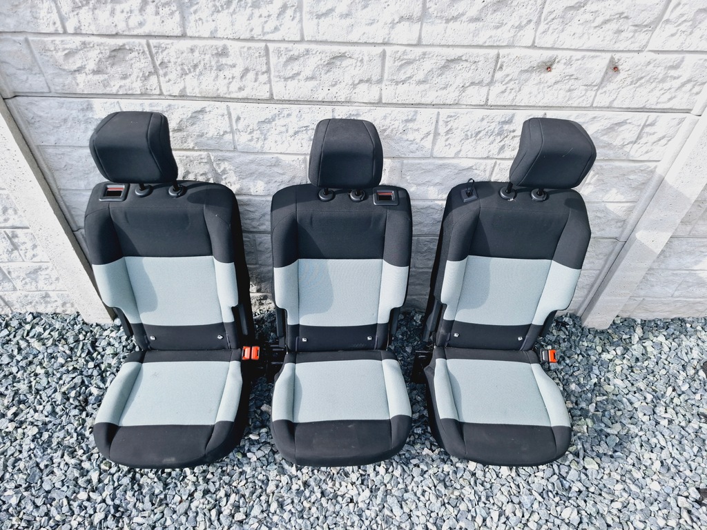 фото №2, Сиденья заднее сиденье 2 rzą berlingo partner iv rifter combo e 2018- #8532
