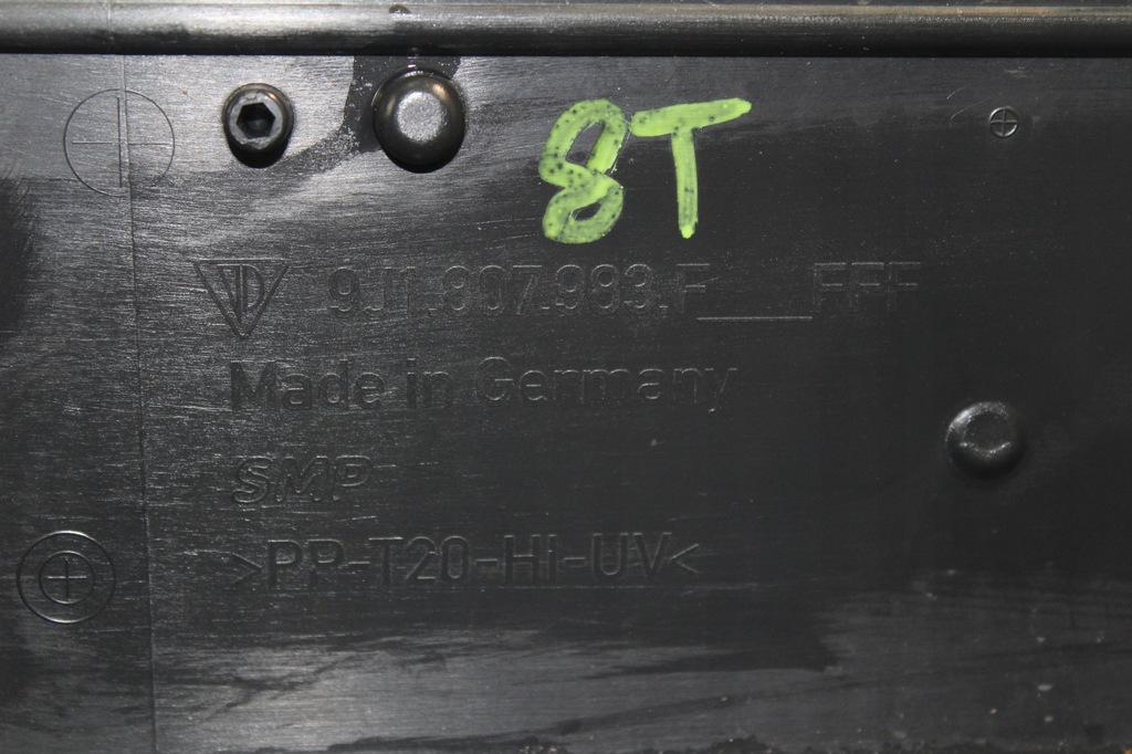 фото №6, Дифузор бампер задня porsche taycan повний 9j1807983f