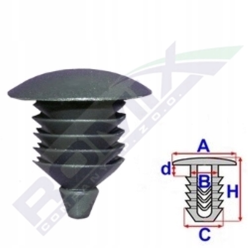 фото №2, Кліпса оббивка do alfa romeo mito