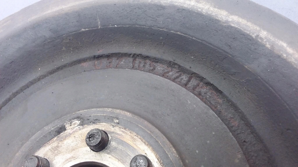 фото №8, Vw transporter 1.9 d зчеплення колесо маховик 037105271k