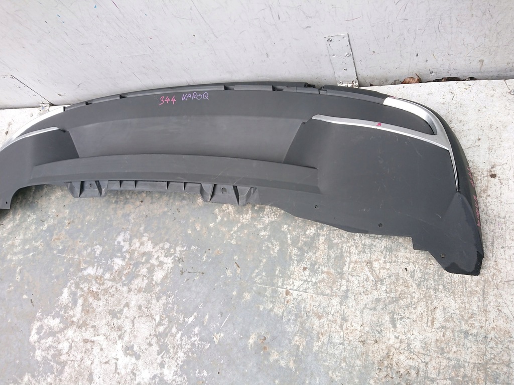 фото №10, Skoda karoq 57a бампер диффузор задний задняя