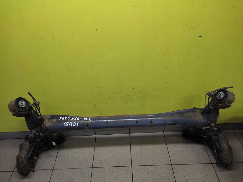фото №1, Peugeot partner 1.6 hdi балка підвіска задня