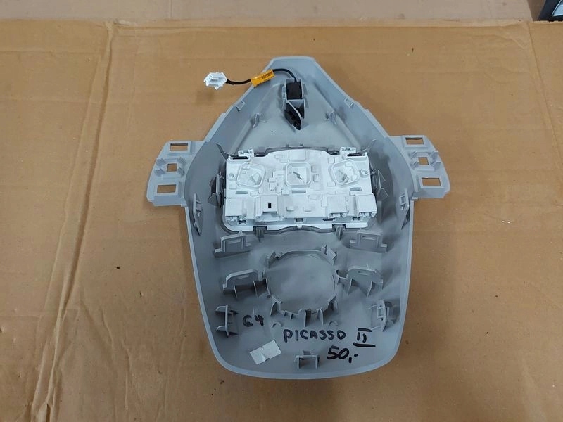 фото №3, Citroen c4 picasso ii 2 лампа кабіни салону освітлення стельовий mikrof