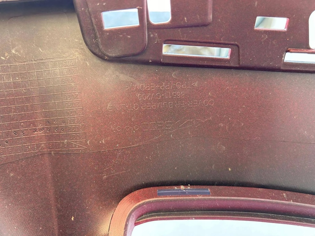 фото №6, Kia ev6 gt-line бампер перед 86511-cv200 оригінал