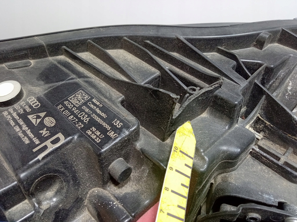 фото №7, Audi a6 c7 lift фара правий лампа передня matrix eu 4g0941036