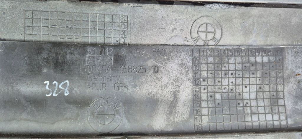 фото №16, Bmw x6 e71 07-14 m-pakiet performance бампер задняя диффузор org