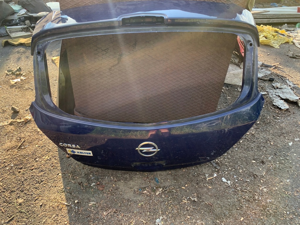 фото №1, Крышка багажника задняя opel corsa d