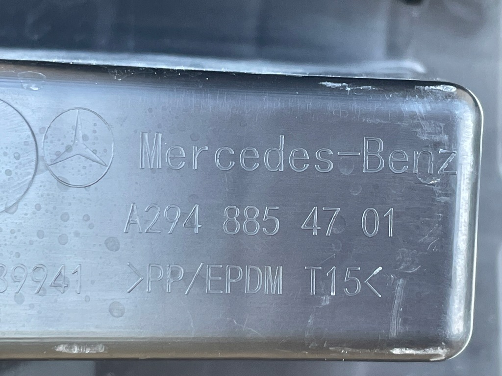 фото №11, Mercedes eqe решётка радиатора каркас усилитель решётка бампера перед передний