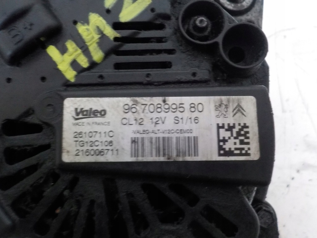 Peugeot 208 1.0 1.2 vti 82km hmz hm01 генератор 9670899580 Недорого