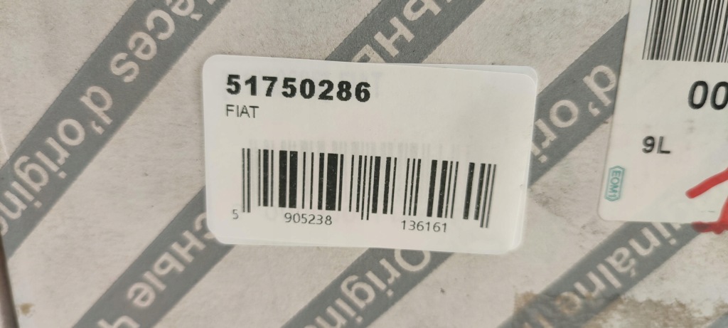 Фільтр пального fiat multipla / punto 1.3 / 1.9 2001-2012 новий orygi 5170286 Зі Шроту