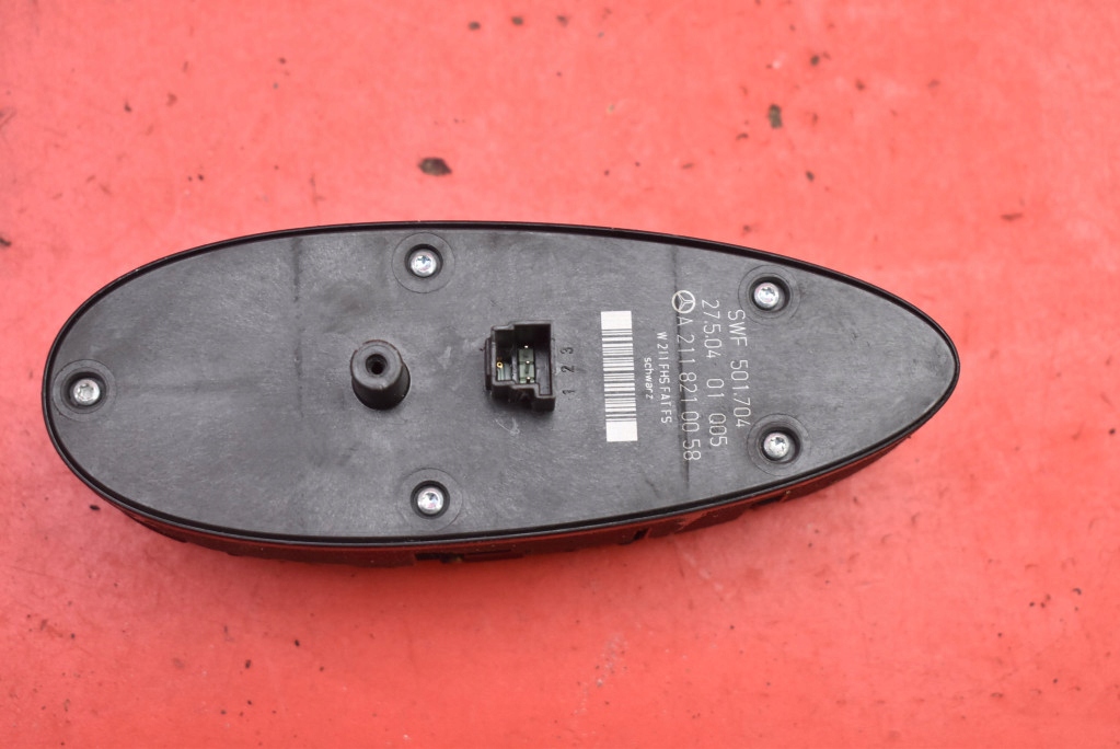 фото №7, Панель керування вікон eu a2118210085 mercedes e-klasa w211 02-06