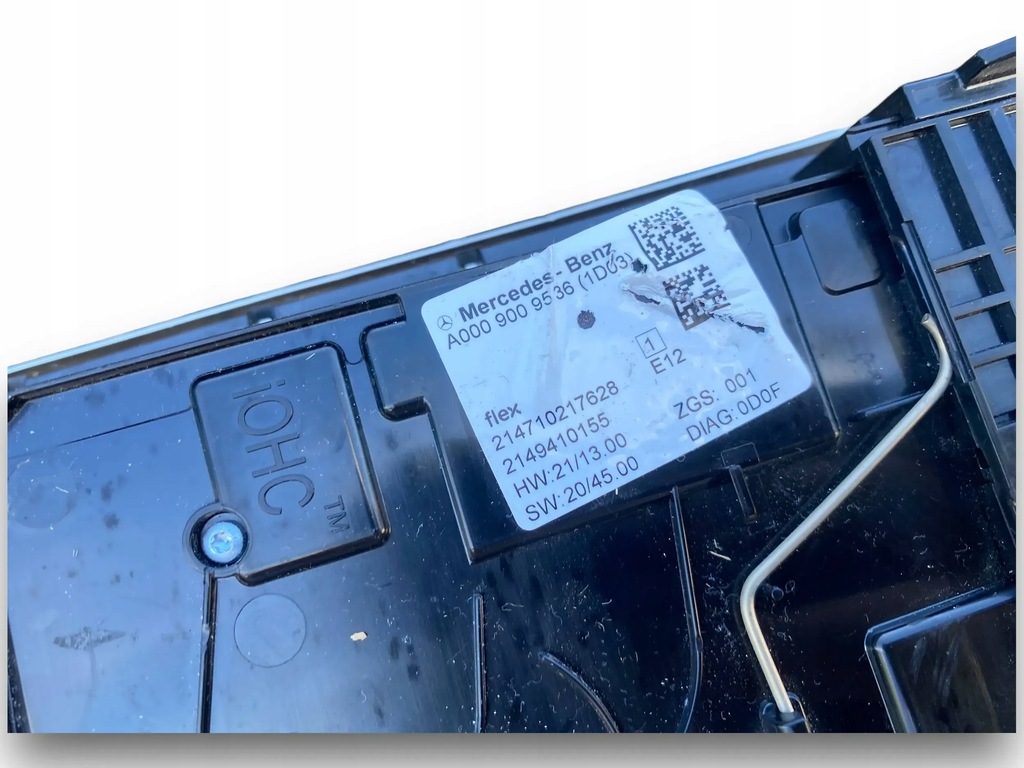 фото №9, Mercedes w206 c220 лампа потолочный a0009009536