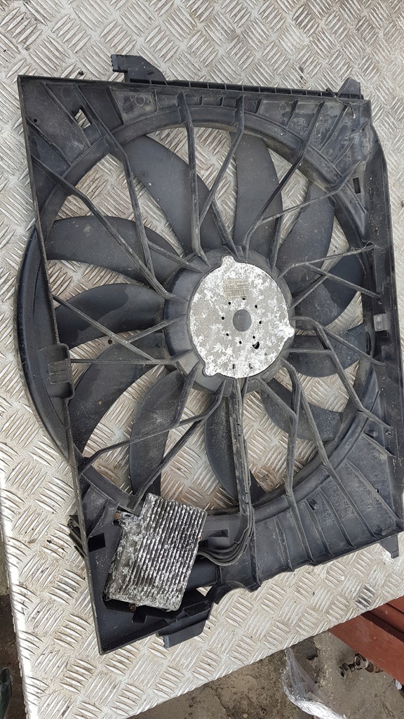 фото №11, Mercedes w211 3.0 cdi вентилятор радиатора a2115001893