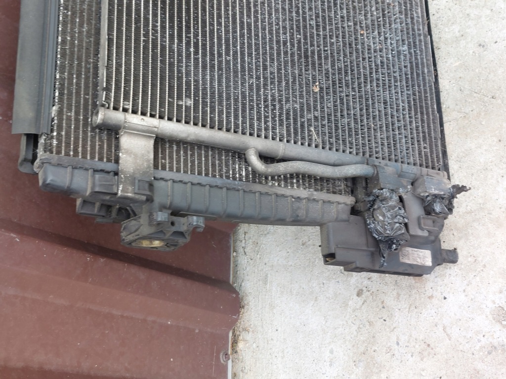 Радиатор радиатор вентилятор 1.6 tdi octavia 3 leon 3 golf vii komple Доставка