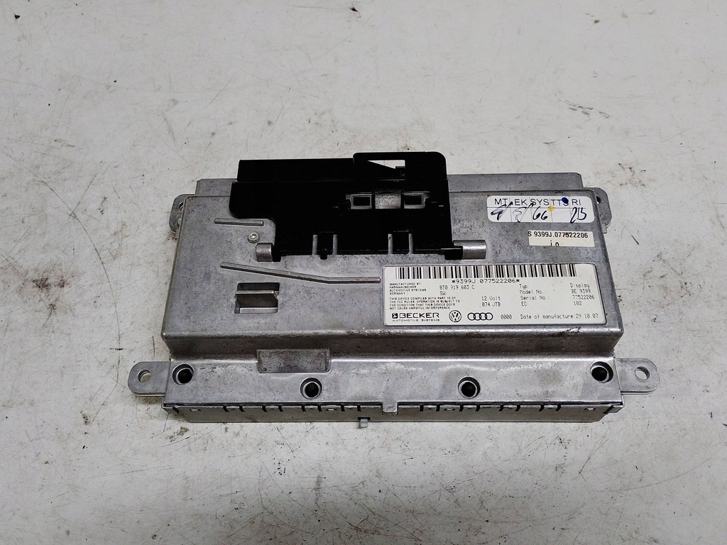 фото №7, Audi экран дисплей 8t0919603c europa