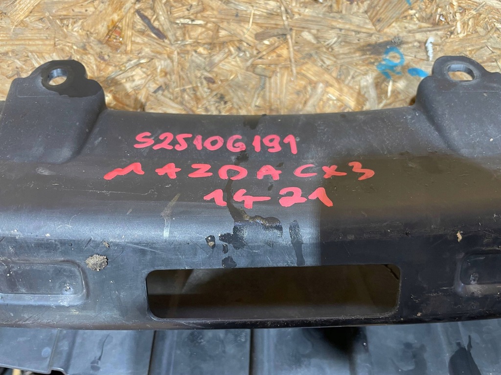 фото №12, Mazda cx3 cx-3 14-21 защита поперечина передний воздуховод воздуха