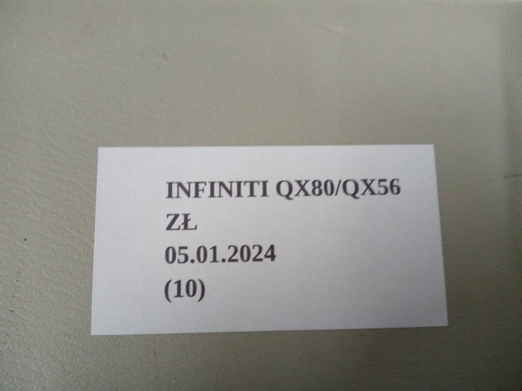 Накладка обшивки стелі задні infiniti qx56 qx80 z62 11-19 739661la0a Зі Шроту