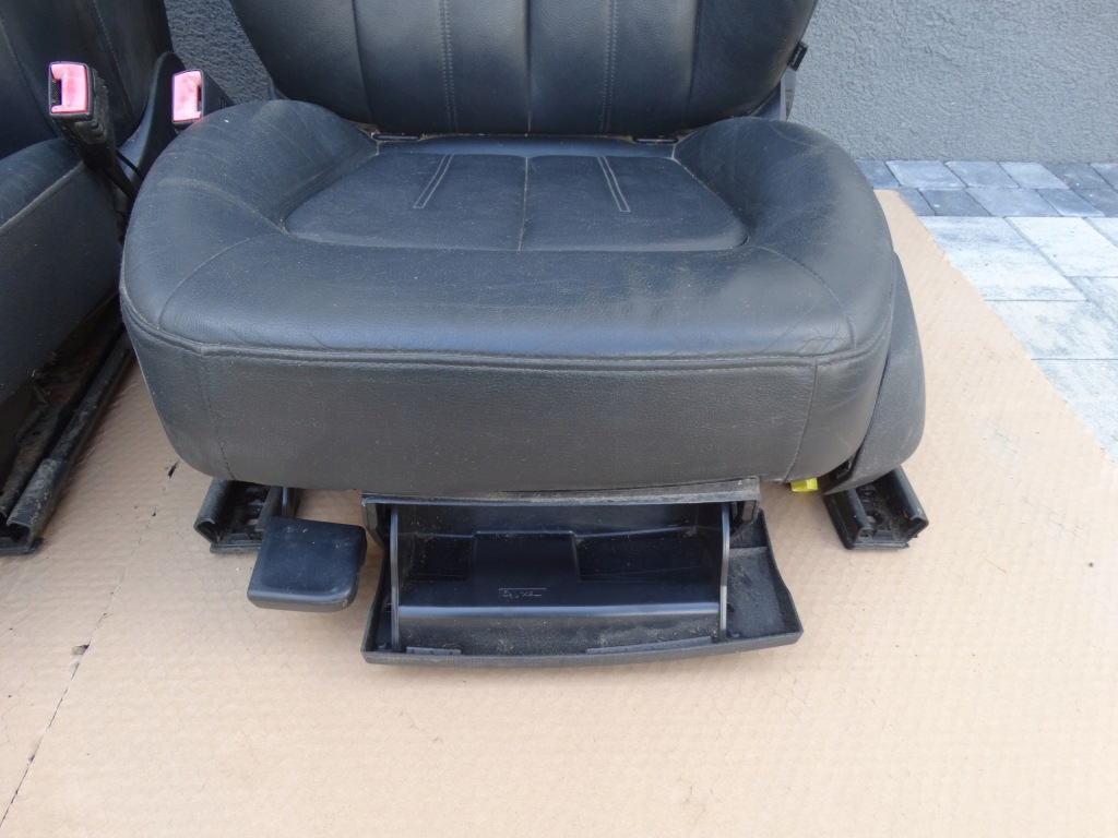 фото №9, Audi a6 c7 kombi avant 11-18 сидіння заднє сидіння czarna шкіра комплект