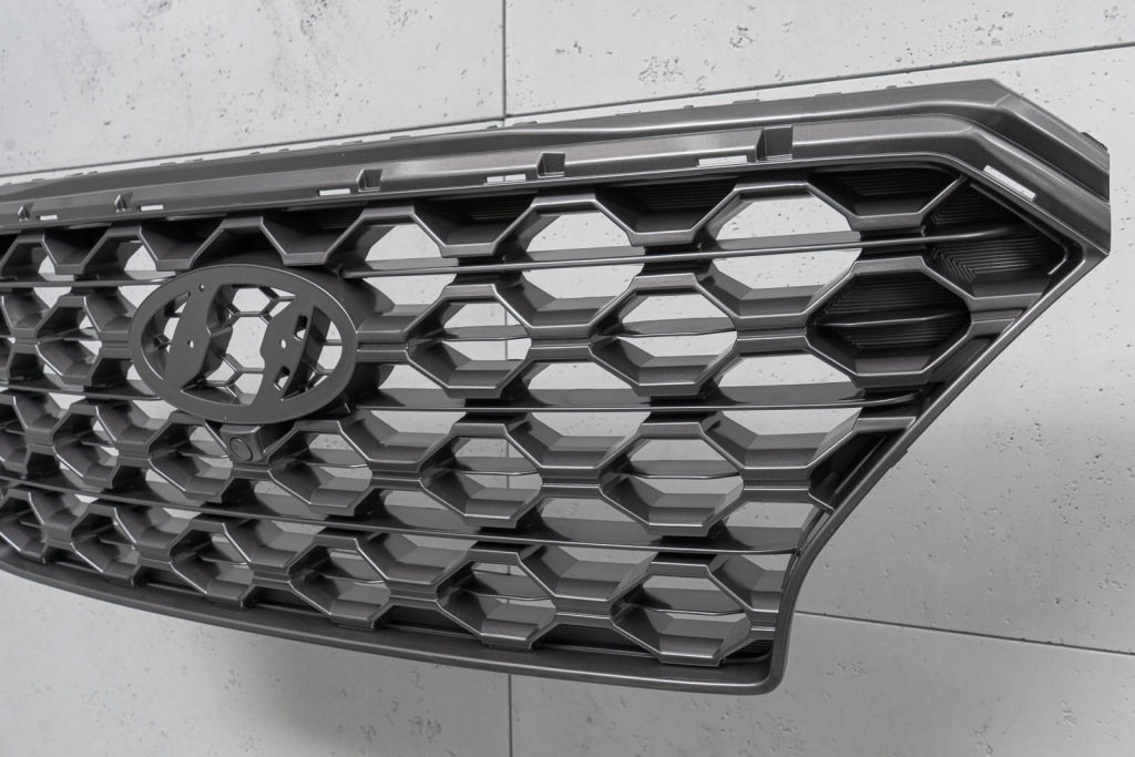 фото №14, Hyundai santa fe tm 18-20 решётка радиатора передний pod камера