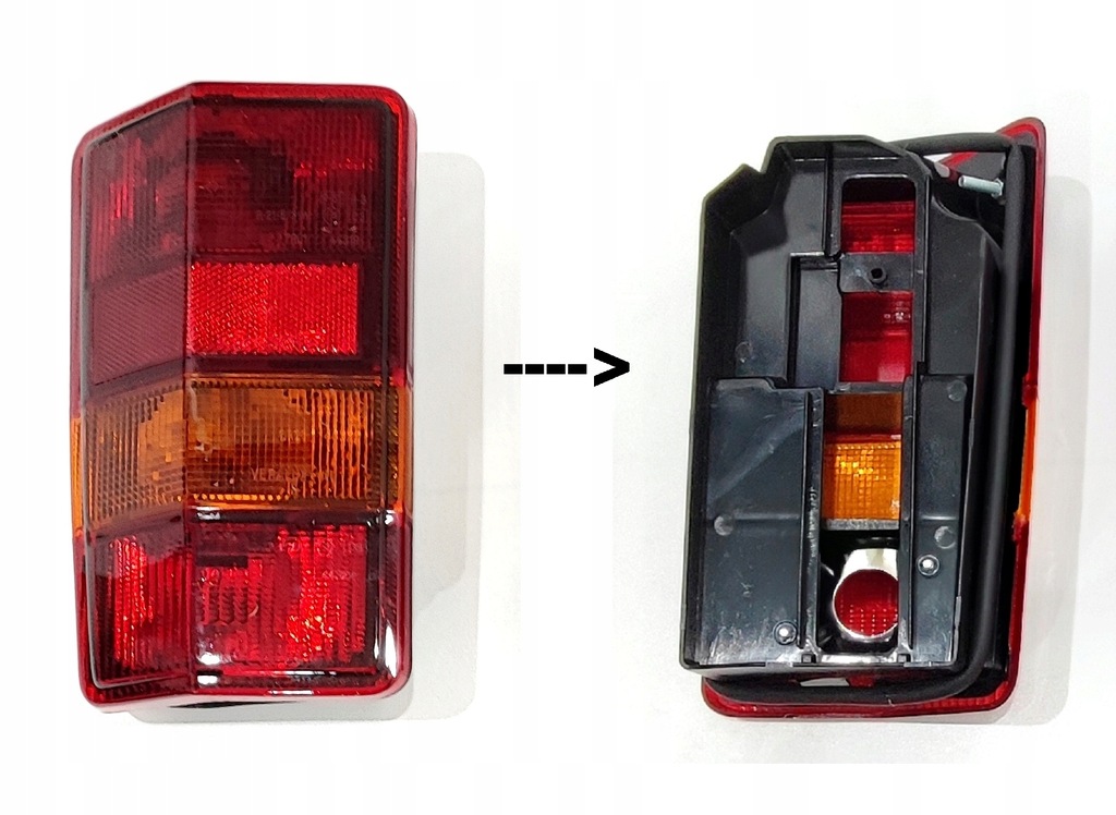 фото №1, Лампа стоп задняя левая citroen c25 1982-1994