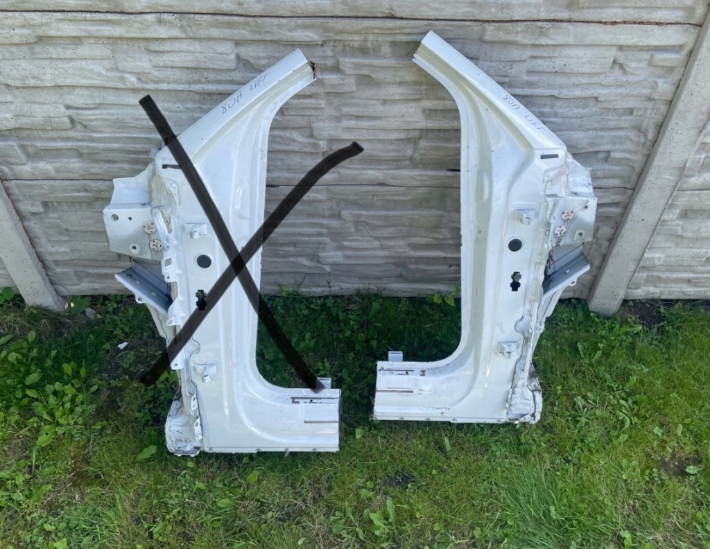 фото №1, Четверть порог блок двигателя правый перед q5 80a lift ls9r