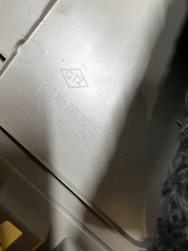 фото №6, Защита обшивка стойка c левая dacia duster ii