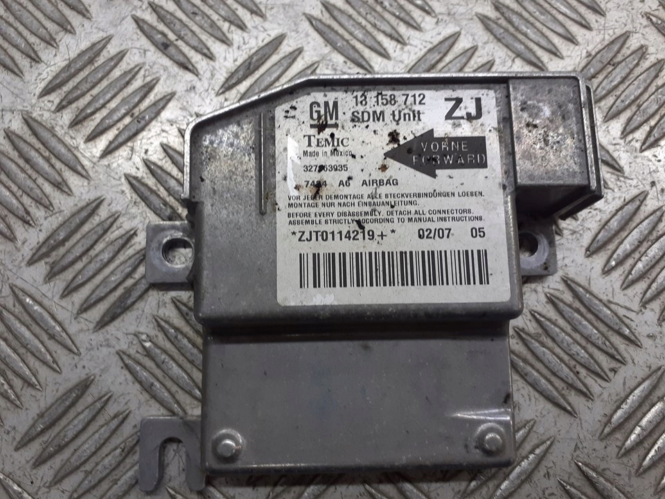 фото №1, Модуль подушка безопасности opel meriva a 1.4 13158712