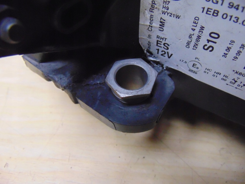 Фара правый  перед vw golf vii рестайлинг  европа led Доставка