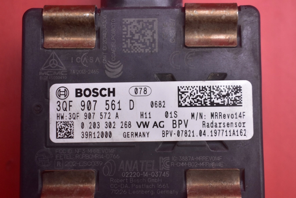 фото №7, Датчик радар distronic 3qf907561d skoda octvia 3 iii lift 17-20