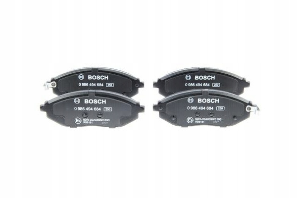 фото №16, Bosch гальмівні колодки гальмівний. chevrolet spark 10- перед