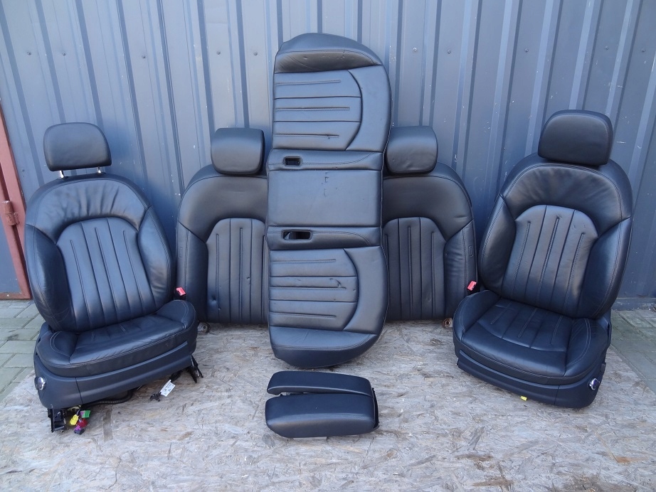 фото №1, Комплект сиденья обивка кожа audi a8 d4