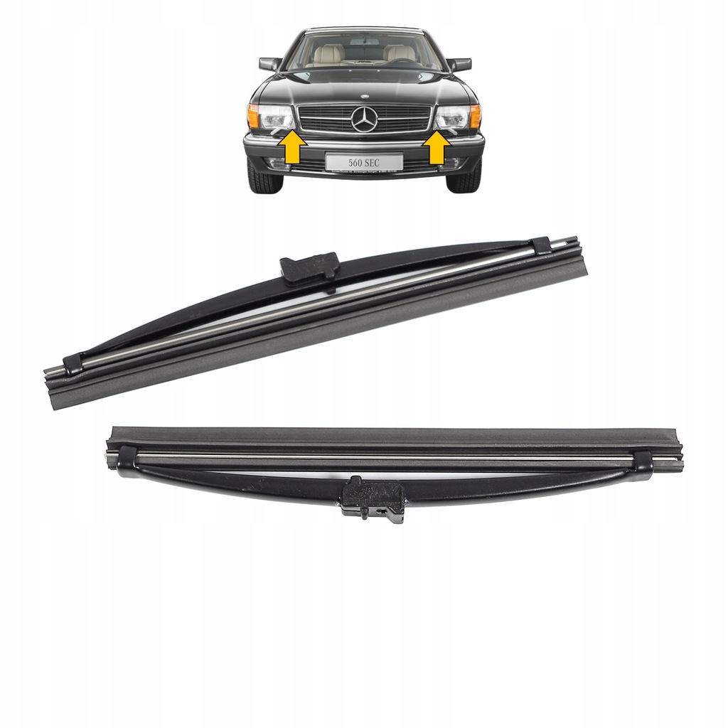 фото №1, Щітки двірник фари mercedes w126