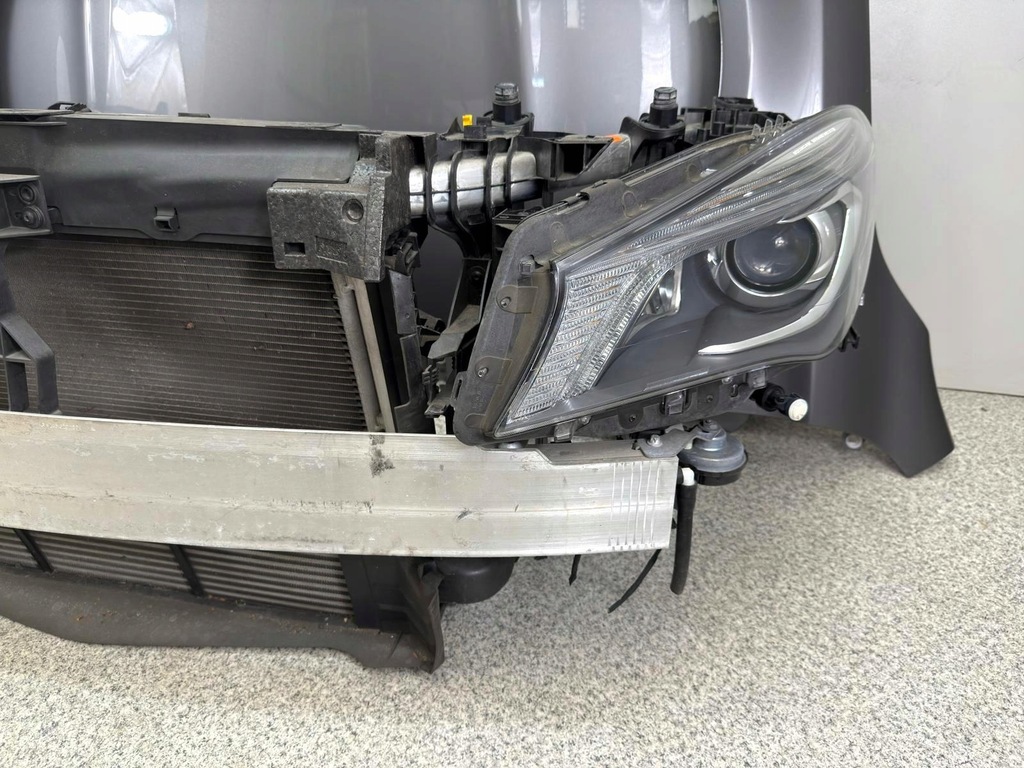 фото №5, Mercedes cla w117 117 перед бампер pas лампи bi ксенон радіатор капот 787